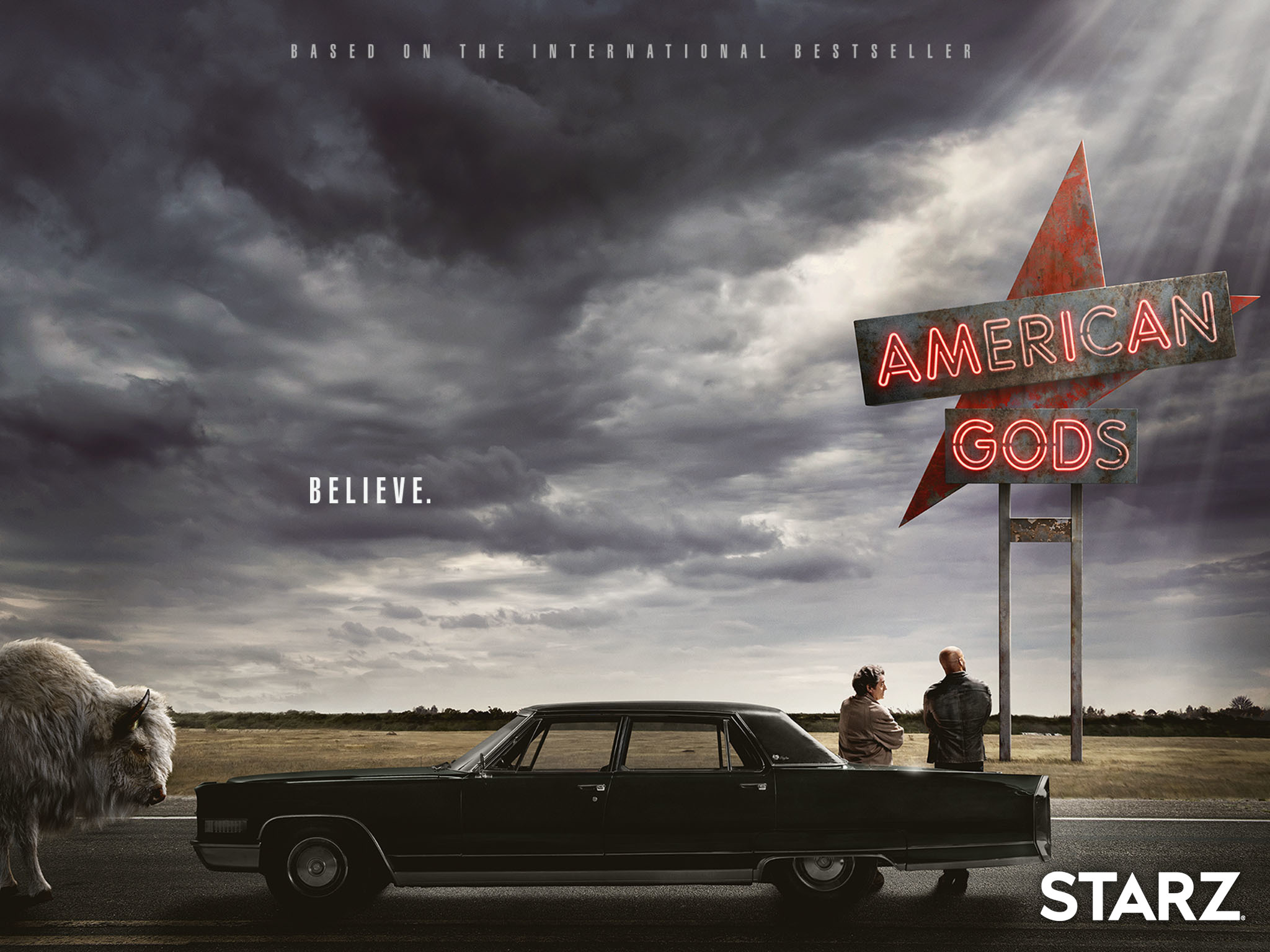 American Gods poster — TV series on Prime Video