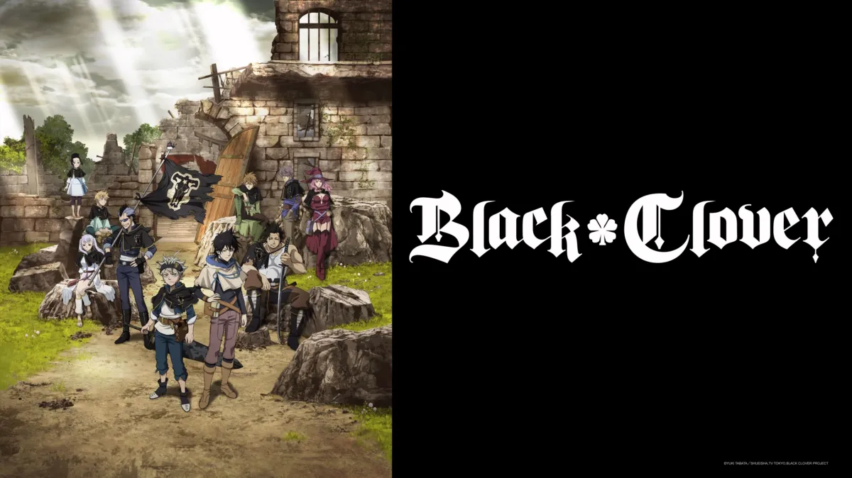 Black Clover poster — TV series on Disney+