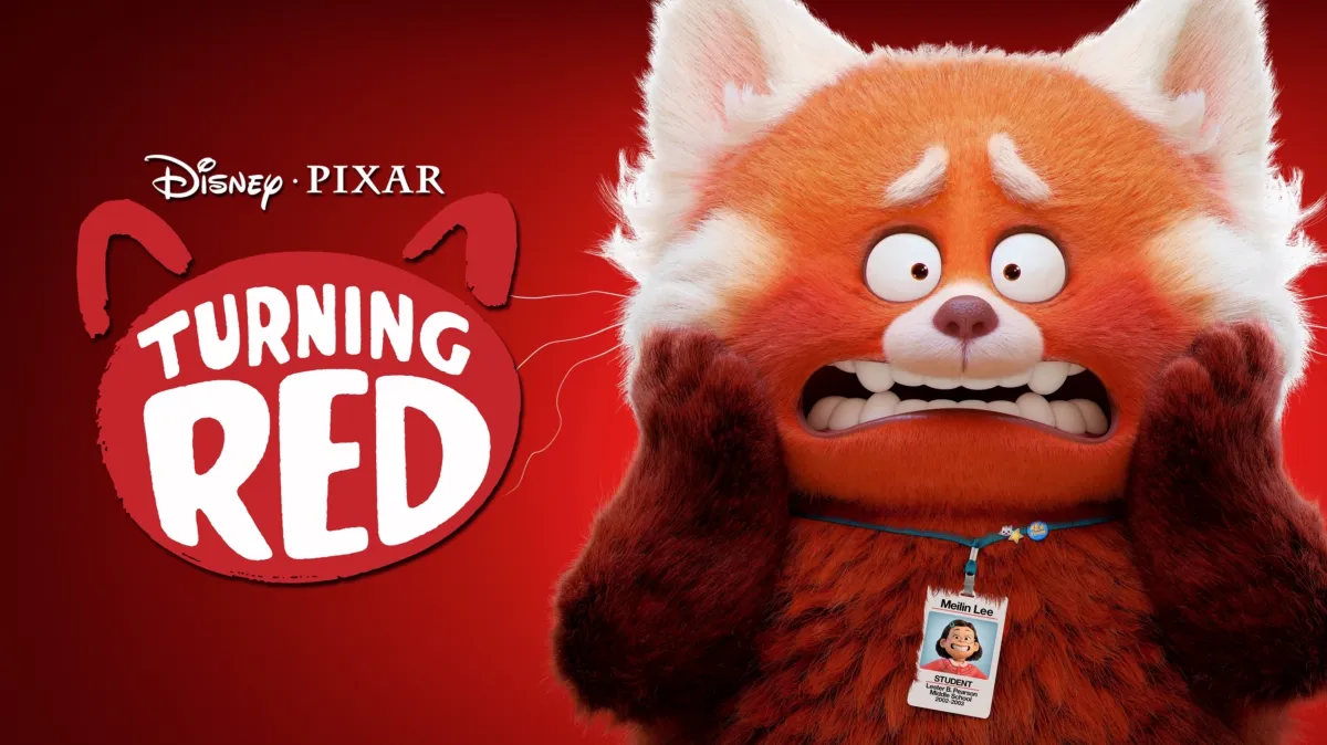 Turning Red poster — movie on Disney+