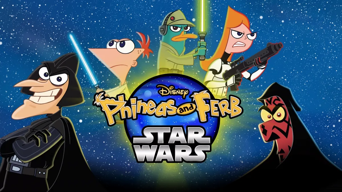 Phineas and Ferb: Star Wars poster — movie on Disney+