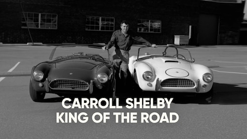 Carroll Shelby "King of the Road" poster — TV series on Max