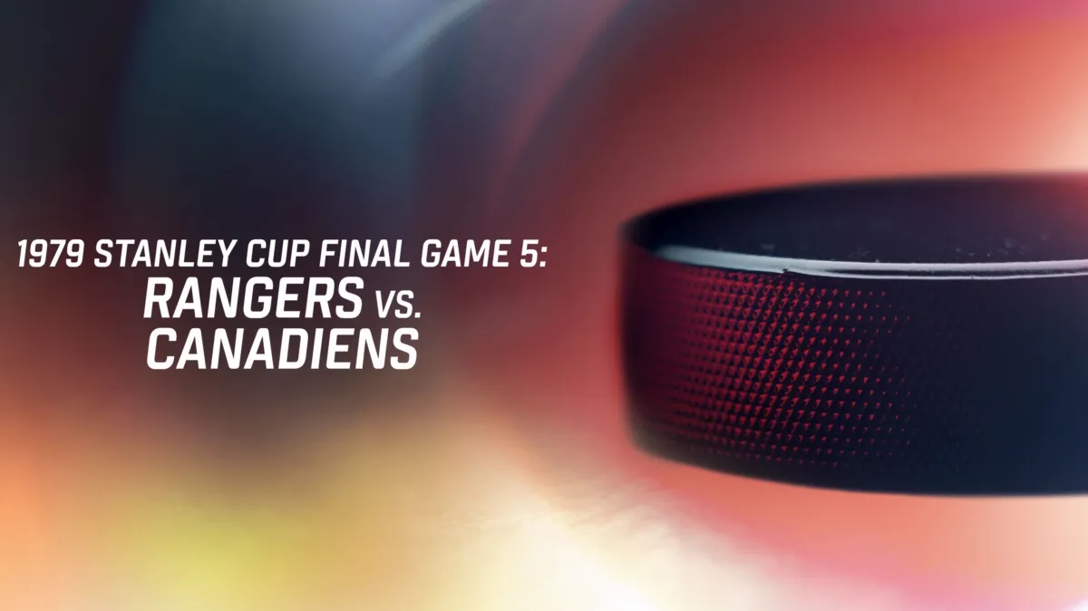 1979 Stanley Cup Final Game 5: Rangers vs. Canadiens poster — movie on Disney+