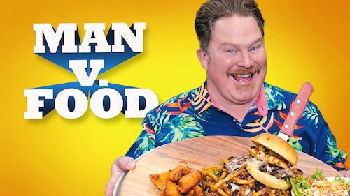 Man v. Food poster — TV series on Max